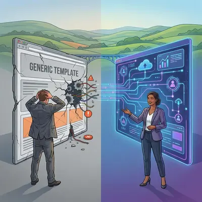 5 Signs Your Business Has Outgrown Your Current Website Template | custom web development vs templates